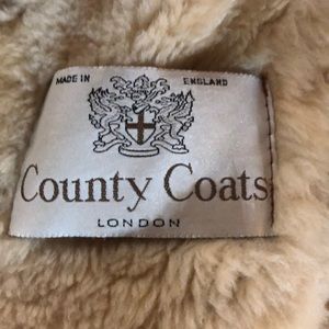 Shearling and sheep skin coat